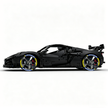 MOC-216686 1:8 Sports Car Corvette ZR1 2025 Building Block Set 3646pcs Collectible Model Kit with Custom Wheels