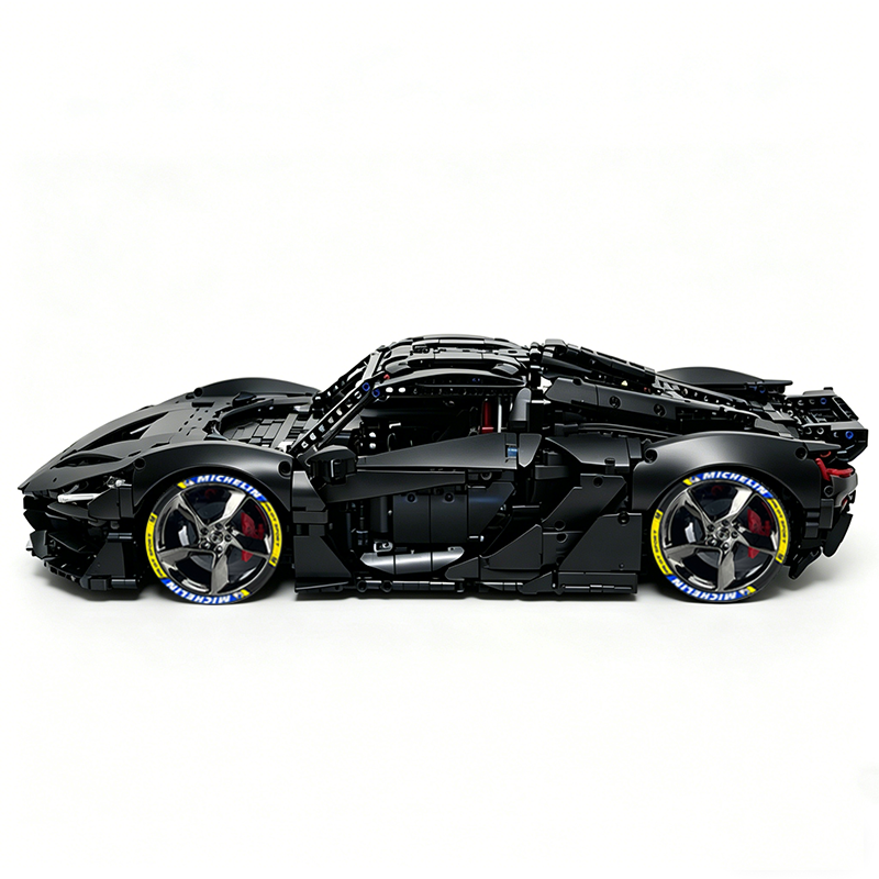 MOC-222472 1:8 Sports Car McLaren W1 Building Block Set 3442pcs Collectible Model Kit with Custom Wheels