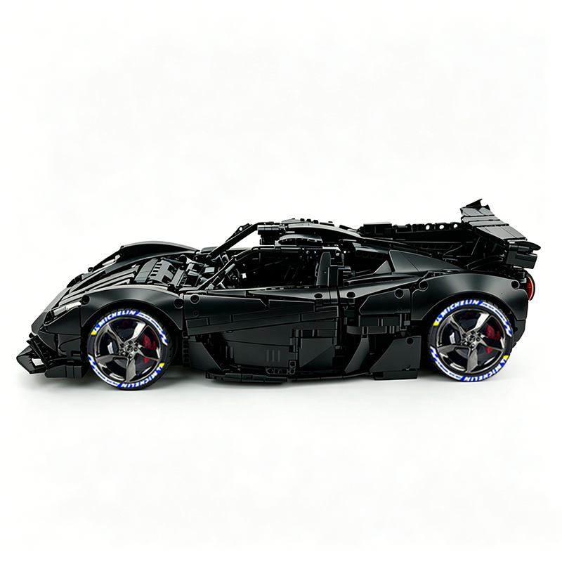 MOC-215951 1:8 Sports Car Gordon Murray Automotive T.50s Building Block Set 3427pcs Collectible Model Kit with Custom Wheels