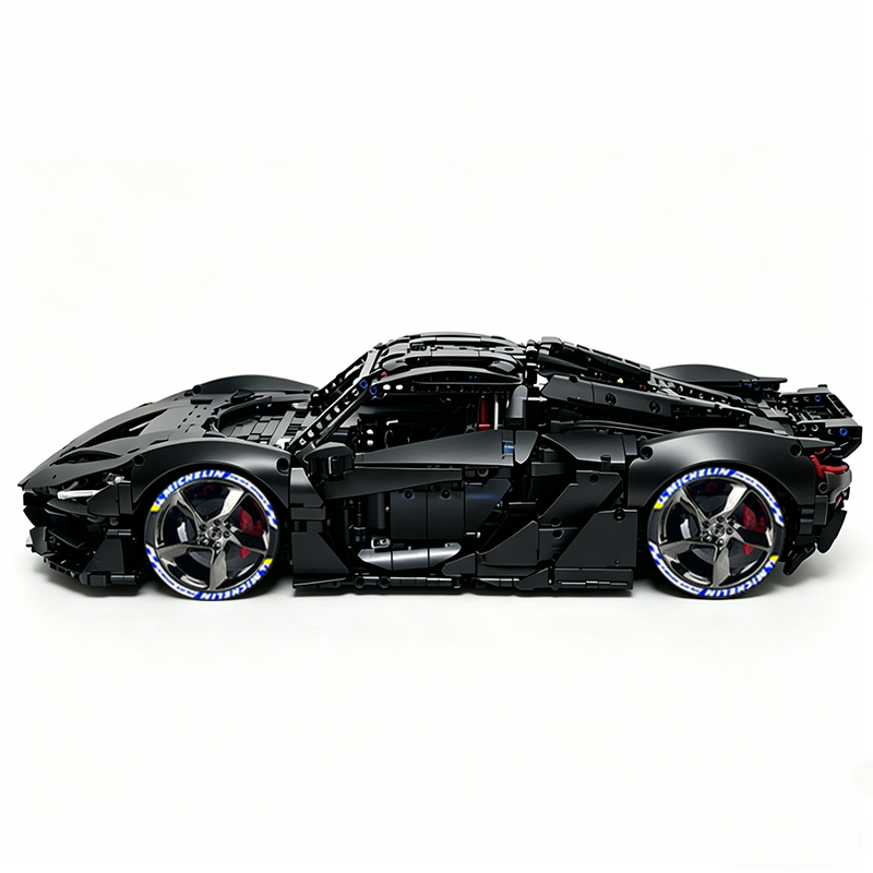MOC-222472 1:8 Sports Car McLaren W1 Building Block Set 3442pcs Collectible Model Kit with Custom Wheels