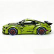 MOC-165802 1:8 Sports Car Ford Mustang Shelby GT500 Concept Building Block Set 3152pcs Collectible Model Kit with Custom Wheels