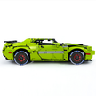 MOC-152910 1:8 Sports Car Dodge Challenger Concept Building Block Set 3121pcs Collectible Model Kit with Custom Wheels