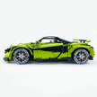 MOC-190653 1:8 Sports Car McLaren 600LT Building Block Set 2688pcs Collectible Model Kit with Custom Wheels