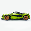 MOC-190653 1:8 Sports Car McLaren 600LT Building Block Set 2688pcs Collectible Model Kit with Custom Wheels