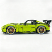 MOC-73939 1:8 Sports Car AMG GT R Black Series Building Block Set 2456 pcs Collectible Model Kit with Custom Wheels