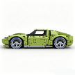 MOC-119000 1:8 Sports Car Lamborghini Miura Concept Building Block Set 3435pcs Collectible Model Kit with Custom Wheels