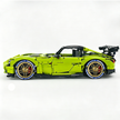 MOC-73939 1:8 Sports Car AMG GT R Black Series Building Block Set 2456 pcs Collectible Model Kit with Custom Wheels