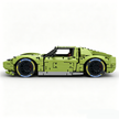 MOC-119000 1:8 Sports Car Lamborghini Miura Concept Building Block Set 3435pcs Collectible Model Kit with Custom Wheels