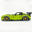 MOC-73939 1:8 Sports Car AMG GT R Black Series Building Block Set 2456 pcs Collectible Model Kit with Custom Wheels
