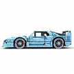 MOC-140404 1:8 Sports Car Ferrarі F40 Building Block Set 3603pcs Collectible Model Kit with Custom Wheels