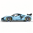 MOC-216686 1:8 Sports Car Corvette ZR1 2025 Building Block Set 3646pcs Collectible Model Kit with Custom Wheels