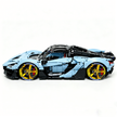 MOC-222472 1:8 Sports Car McLaren W1 Building Block Set 3442pcs Collectible Model Kit with Custom Wheels