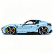 MOC-191495 1:8 Sports Car Ferrari 12Cilindri Building Block Set 3215 pcs Collectible Model Kit with Custom Wheels
