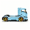 MOC-88792 1:11 Sports Car Race Truck Building Block Set 2064pcs Collectible Model Kit with Custom Wheels