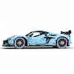 MOC-216686 1:8 Sports Car Corvette ZR1 2025 Building Block Set 3646pcs Collectible Model Kit with Custom Wheels