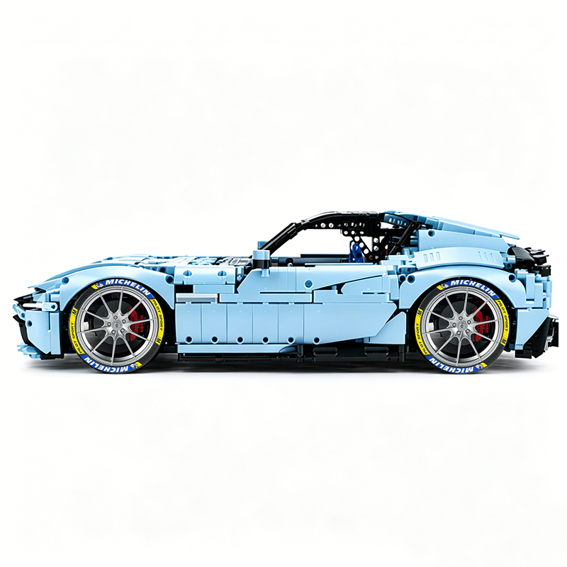 MOC-191495 1:8 Sports Car Ferrari 12Cilindri Building Block Set 3215 pcs Collectible Model Kit with Custom Wheels