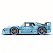 MOC-140404 1:8 Sports Car Ferrarі F40 Building Block Set 3603pcs Collectible Model Kit with Custom Wheels