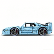 MOC-140404 1:8 Sports Car Ferrarі F40 Building Block Set 3603pcs Collectible Model Kit with Custom Wheels