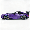 MOC-73939 1:8 Sports Car AMG GT R Black Series Building Block Set 2456 pcs Collectible Model Kit with Custom Wheels