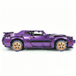 MOC-152910 1:8 Sports Car Dodge Challenger Concept Building Block Set 3121pcs Collectible Model Kit with Custom Wheels
