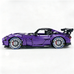 MOC-73939 1:8 Sports Car AMG GT R Black Series Building Block Set 2456 pcs Collectible Model Kit with Custom Wheels