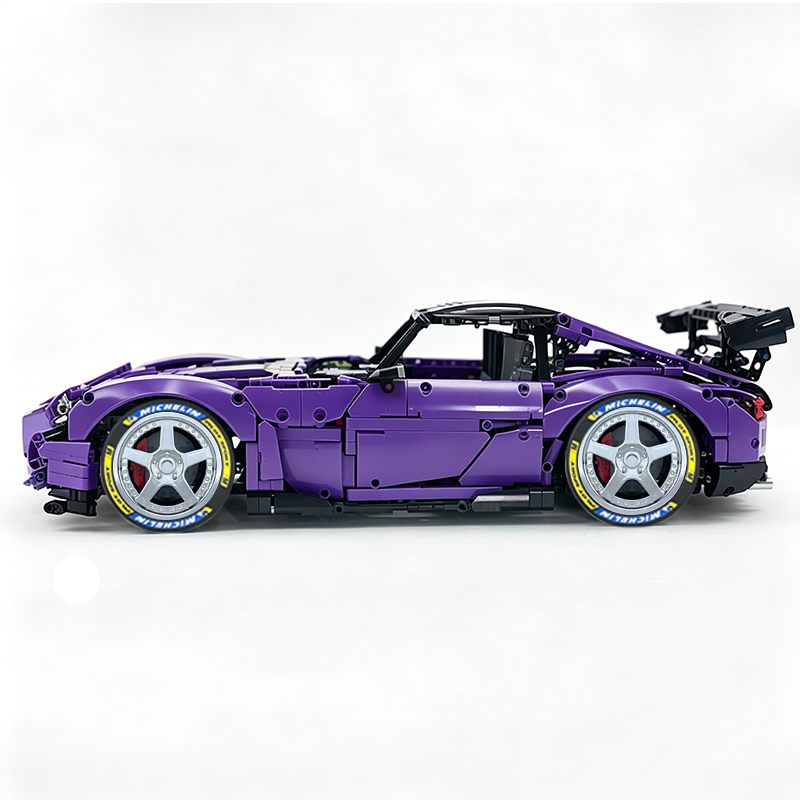MOC-73939 1:8 Sports Car AMG GT R Black Series Building Block Set 2456 pcs Collectible Model Kit with Custom Wheels