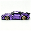 MOC-165802 1:8 Sports Car Ford Mustang Shelby GT500 Concept Building Block Set 3152pcs Collectible Model Kit with Custom Wheels