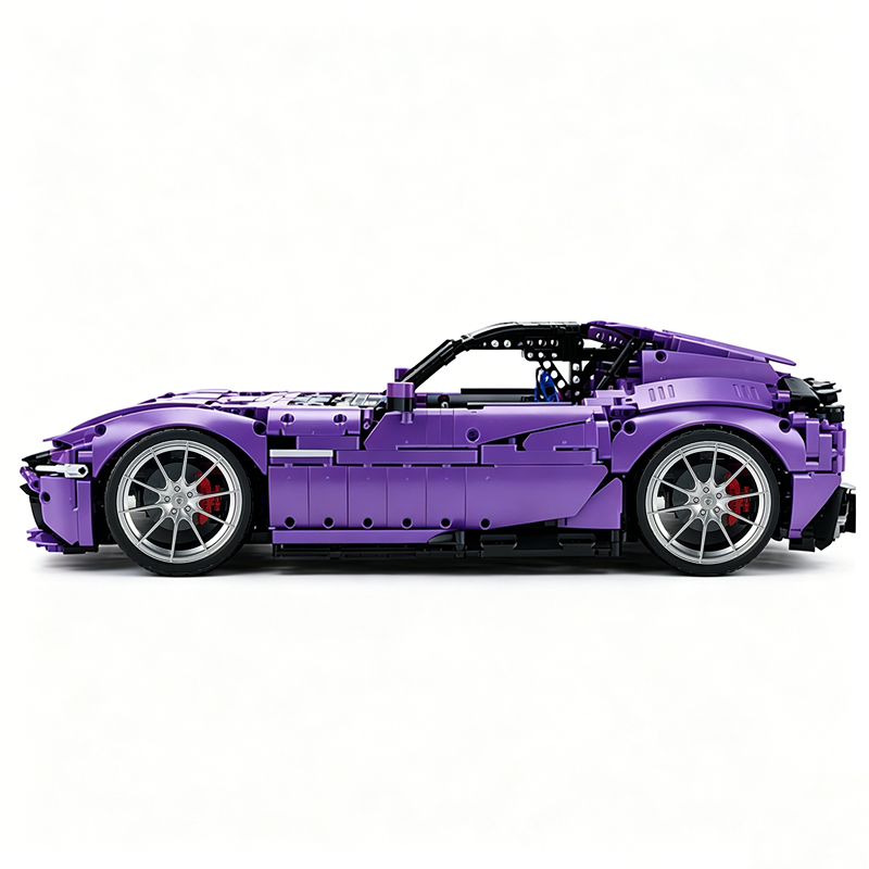 MOC-191495 1:8 Sports Car Ferrari 12Cilindri Building Block Set 3215 pcs Collectible Model Kit with Custom Wheels