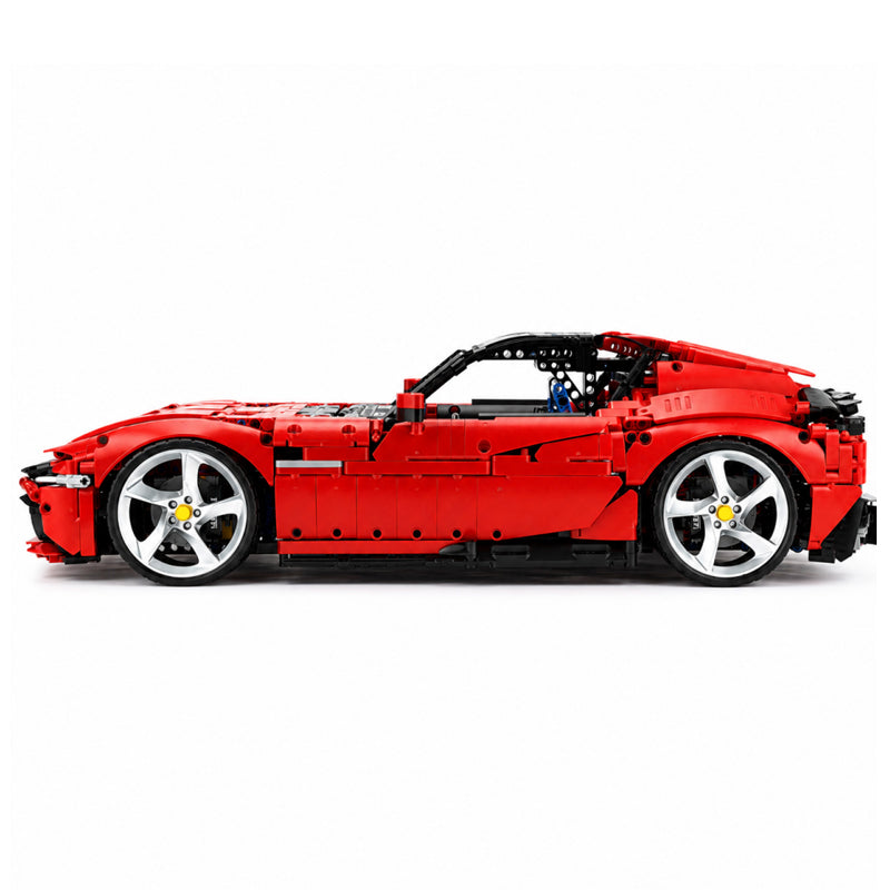MOC-191495 1:8 Sports Car Ferrari 12Cilindri Building Block Set 3215 pcs Collectible Model Kit with Custom Wheels