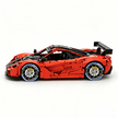 MOC-202525 1:8 Sports Car McLaren F1 GTR Concept Building Block Set 3473pcs Collectible Model Kit with Custom Wheels