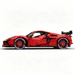 MOC-216686 1:8 Sports Car Corvette ZR1 2025 Building Block Set 3646pcs Collectible Model Kit with Custom Wheels