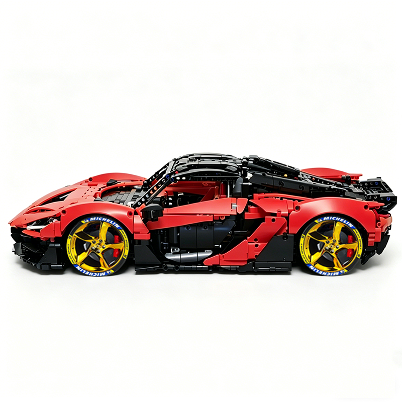 MOC-222472 1:8 Sports Car McLaren W1 Building Block Set 3442pcs Collectible Model Kit with Custom Wheels