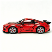 MOC-165802 1:8 Sports Car Ford Mustang Shelby GT500 Concept Building Block Set 3152pcs Collectible Model Kit with Custom Wheels