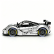 MOC-202525 1:8 Sports Car McLaren F1 GTR Concept Building Block Set 3473pcs Collectible Model Kit with Custom Wheels