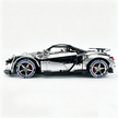 MOC-190653 1:8 Sports Car McLaren 600LT Building Block Set 2688pcs Collectible Model Kit with Custom Wheels