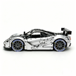 MOC-202525 1:8 Sports Car McLaren F1 GTR Concept Building Block Set 3473pcs Collectible Model Kit with Custom Wheels