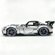 MOC-73939 1:8 Sports Car AMG GT R Black Series Building Block Set 2456 pcs Collectible Model Kit with Custom Wheels