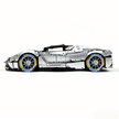 MOC-194680 1:8 Sports Car Ferrari LaFerrari Building Block Set 3636pcs Collectible Model Kit with Custom Wheels