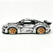 MOC-165802 1:8 Sports Car Ford Mustang Shelby GT500 Concept Building Block Set 3152pcs Collectible Model Kit with Custom Wheels