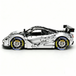 MOC-202525 1:8 Sports Car McLaren F1 GTR Concept Building Block Set 3473pcs Collectible Model Kit with Custom Wheels