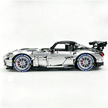 MOC-73939 1:8 Sports Car AMG GT R Black Series Building Block Set 2456 pcs Collectible Model Kit with Custom Wheels
