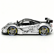MOC-202525 1:8 Sports Car McLaren F1 GTR Concept Building Block Set 3473pcs Collectible Model Kit with Custom Wheels