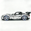 MOC-73939 1:8 Sports Car AMG GT R Black Series Building Block Set 2456 pcs Collectible Model Kit with Custom Wheels