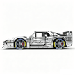 MOC-140404 1:8 Sports Car Ferrarі F40 Building Block Set 3603pcs Collectible Model Kit with Custom Wheels