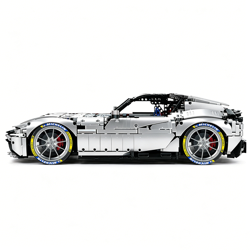 MOC-191495 1:8 Sports Car Ferrari 12Cilindri Building Block Set 3215 pcs Collectible Model Kit with Custom Wheels