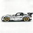 MOC-73939 1:8 Sports Car AMG GT R Black Series Building Block Set 2456 pcs Collectible Model Kit with Custom Wheels