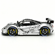 MOC-202525 1:8 Sports Car McLaren F1 GTR Concept Building Block Set 3473pcs Collectible Model Kit with Custom Wheels