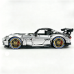 MOC-73939 1:8 Sports Car AMG GT R Black Series Building Block Set 2456 pcs Collectible Model Kit with Custom Wheels