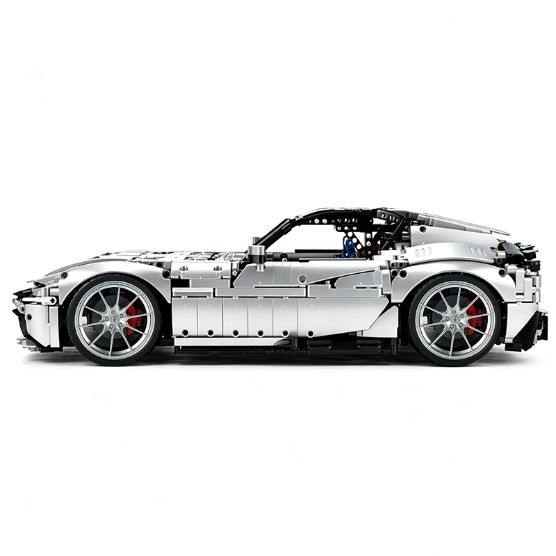 MOC-191495 1:8 Sports Car Ferrari 12Cilindri Building Block Set 3215 pcs Collectible Model Kit with Custom Wheels