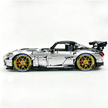 MOC-73939 1:8 Sports Car AMG GT R Black Series Building Block Set 2456 pcs Collectible Model Kit with Custom Wheels